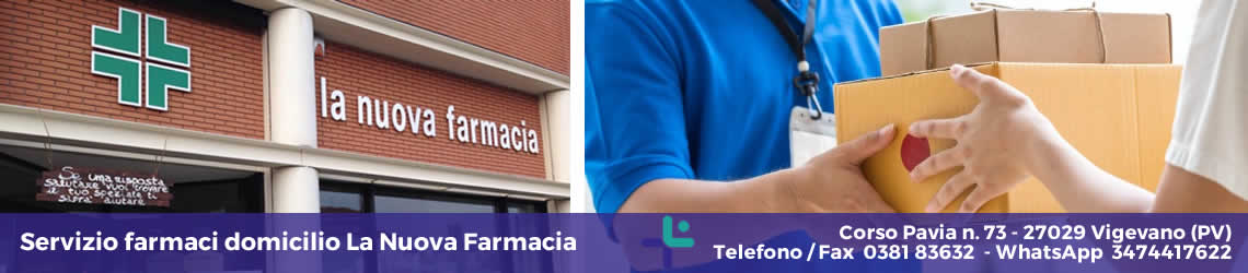 Servizio farmaci a domicilio Vigevano